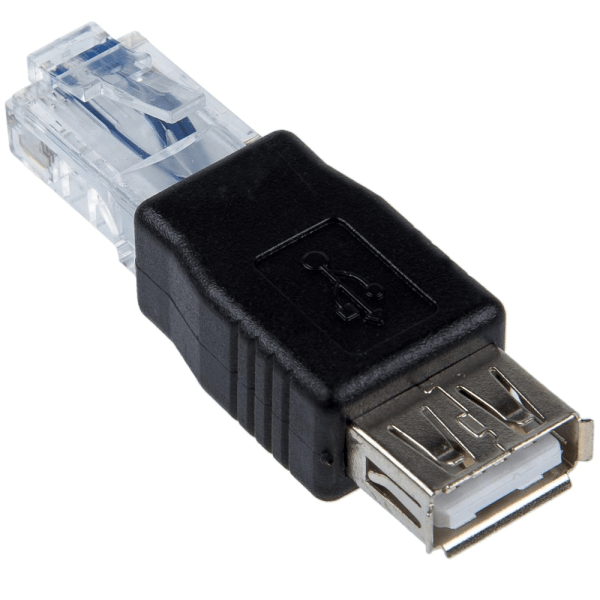 Adaptador USB A Hembra a Ethernet RJ45 Macho