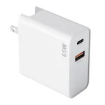 Cargador de Pared Dual con Puerto USB A y USB C 65W