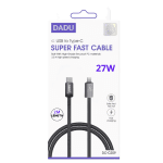 Cable Carga Rápida USB C a Lightning 27W 2M Dadu DC-C209
