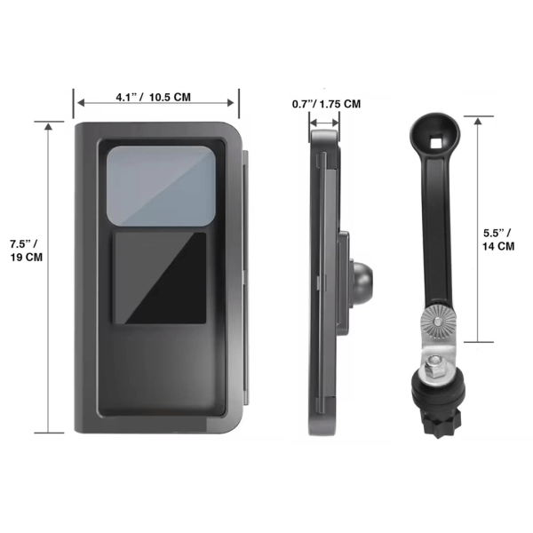 Funda Tipo Clam Impermeable para Teléfono - Imagen 2
