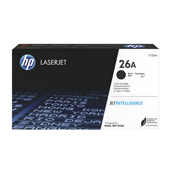 Cartucho de Torner HP LASERJET Pro 26A Negro