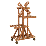 Estante para Plantas con Ruedas