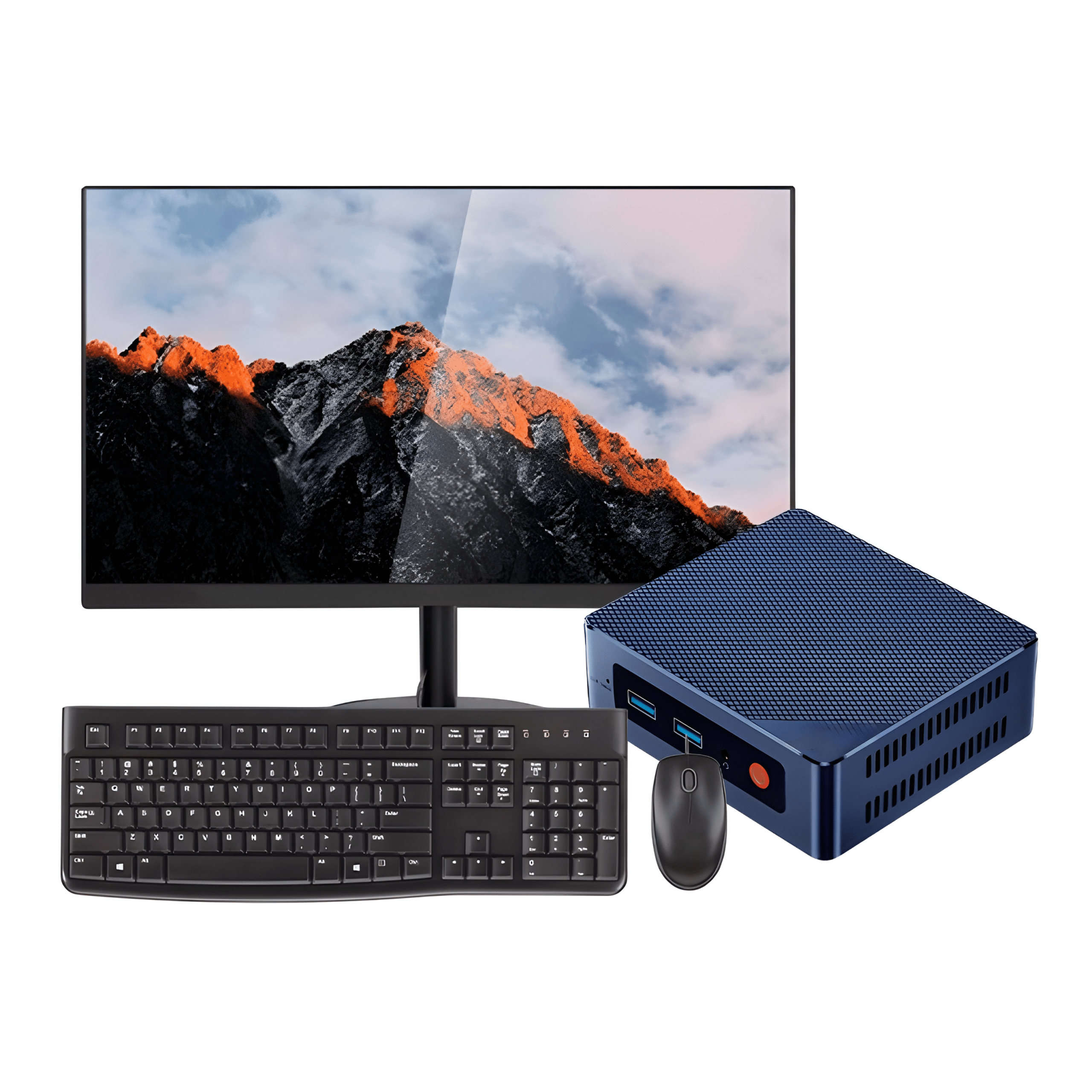 Combo Mini PC Beelink N150-MS13-D24+Monitor 24"+ Teclado y Mouse