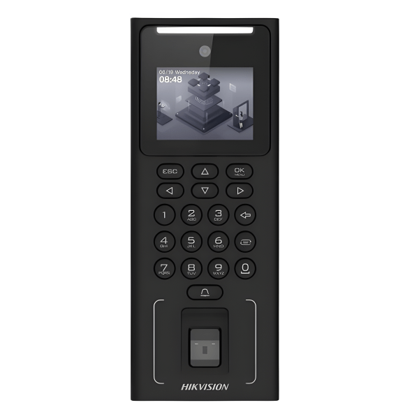 Terminal de huellas HIKVISION DS-K1T321EFWX-B MinMoe