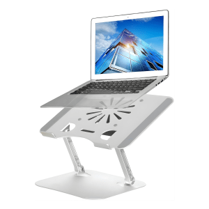 Soporte Plegable de Metal con Ventilador para Laptop