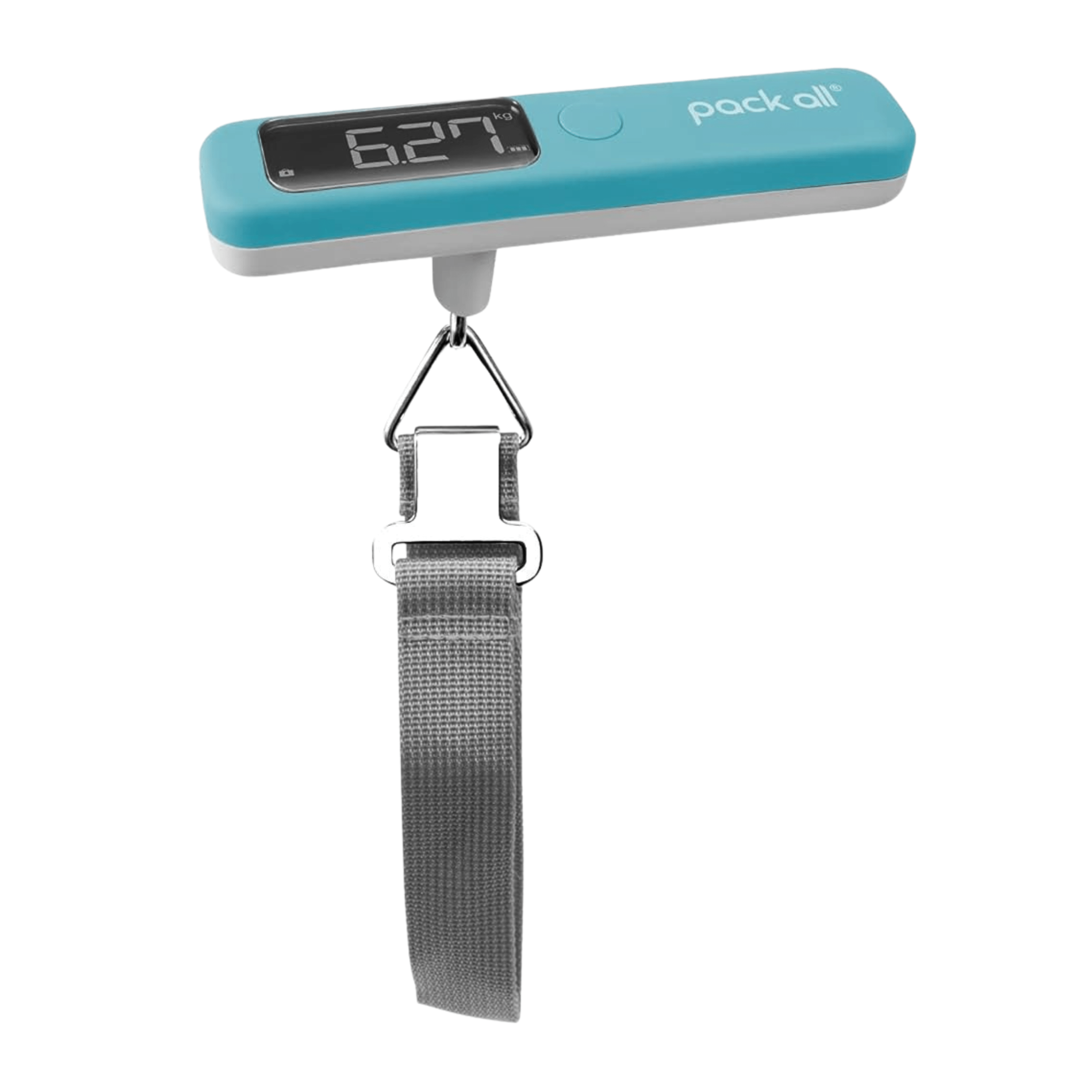 Báscula Digital Portátil para Equipajes Turquesa PA-25216