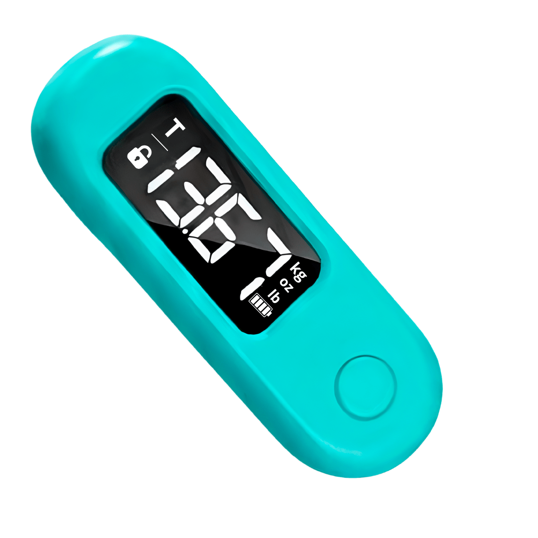 Báscula Digital Portátil para Equipajes Turquesa PA-25326-1 - Imagen 2