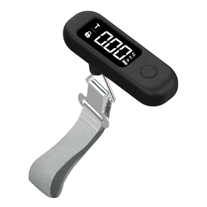 Báscula Digital Portátil para Equipajes Negro PA-25326-1