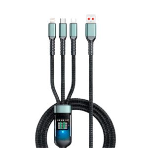 Cable de Carga 3 en 1 IP/TIPO C/MICRO 1.2M