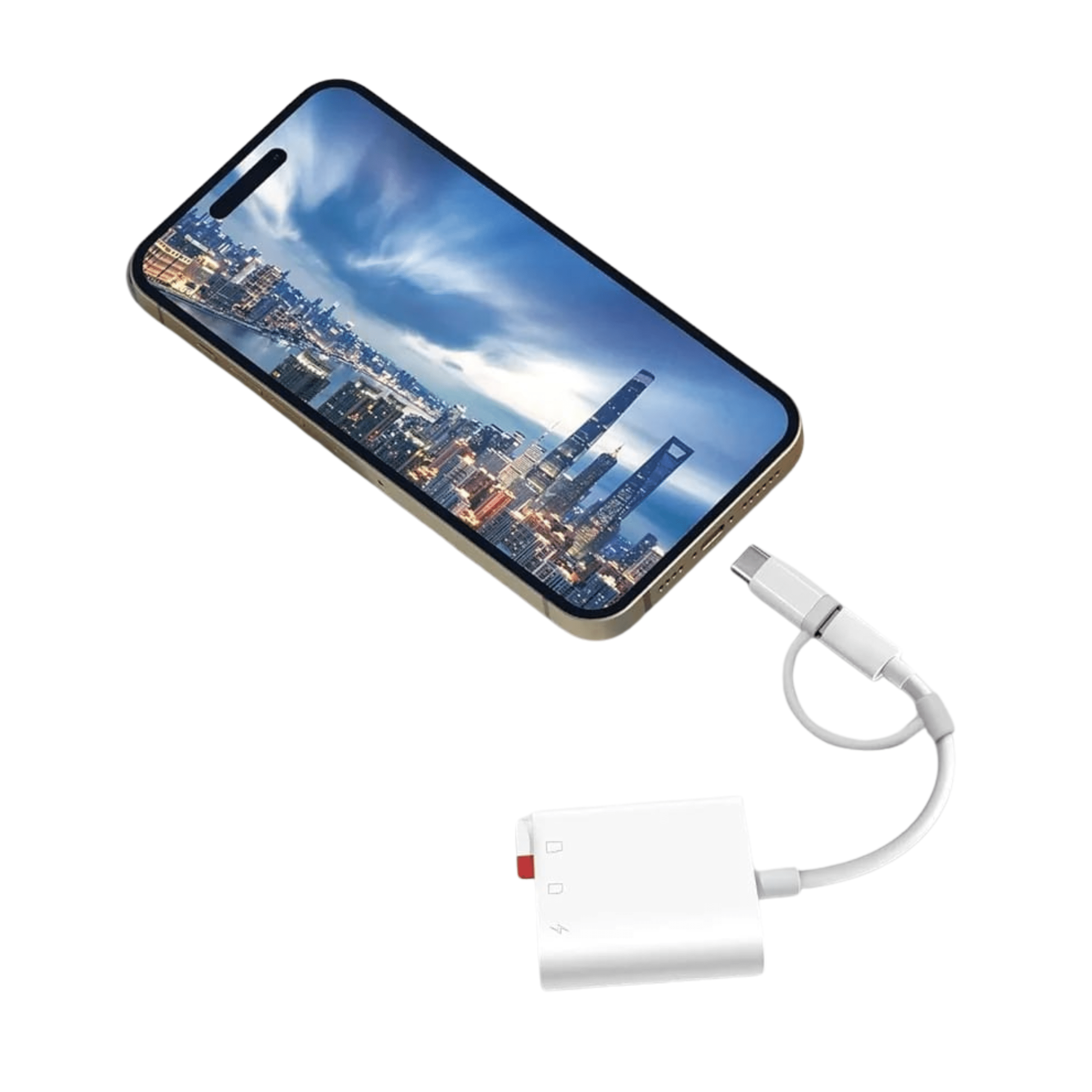 Lector de Tarjetas SD 2 en 1 Lightning/USB-C - Imagen 3