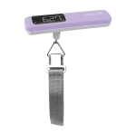Báscula Digital Portátil para Equipajes Lila
