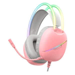 Audífono Gaming Onikuma X33 Rosado