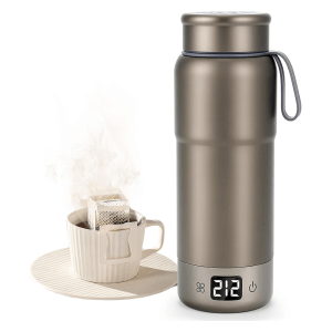 Hervidor Eléctrico Portátil de Doble Voltaje 110V-240V 520mL