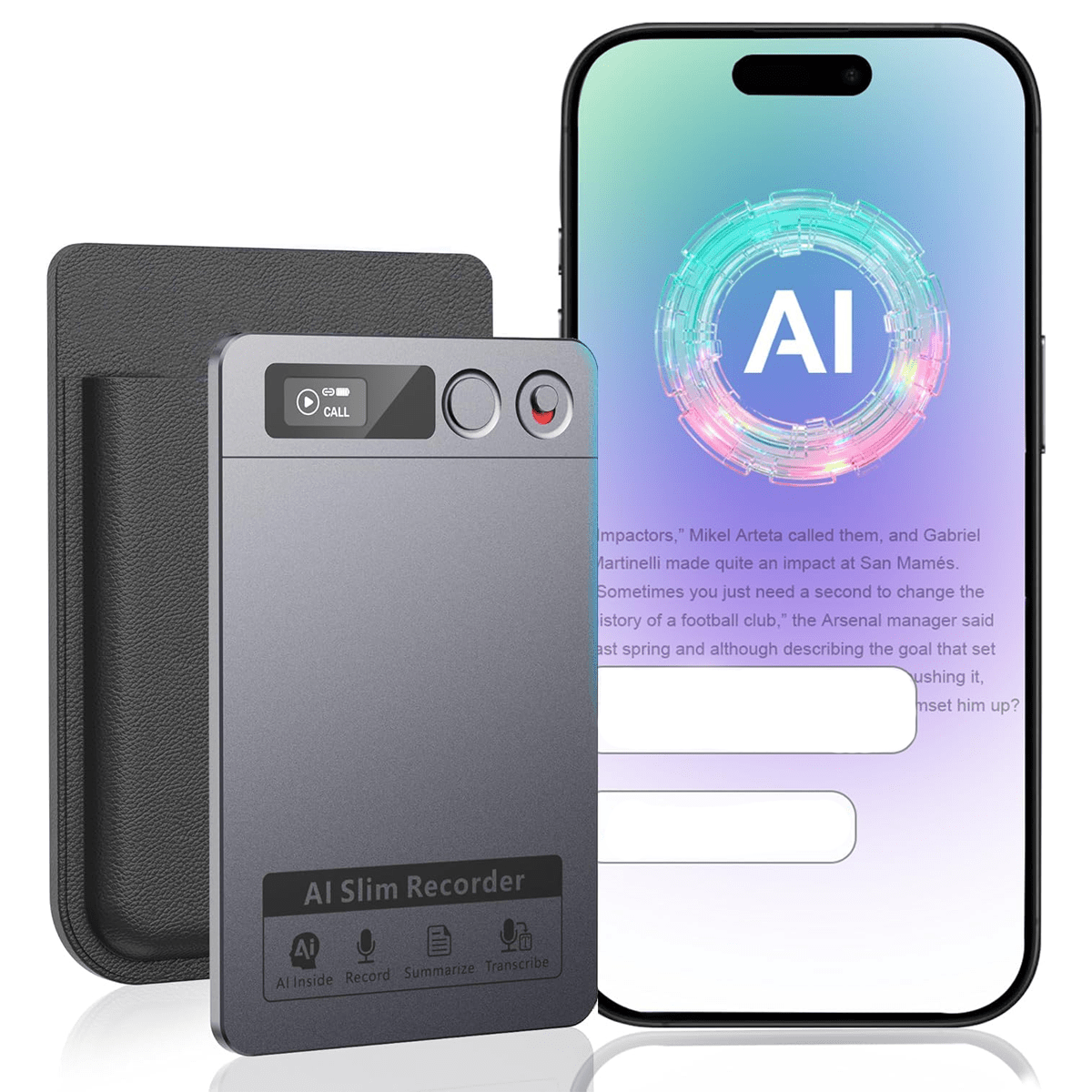 Grabadora de Voz con IA y Control Mediante APP