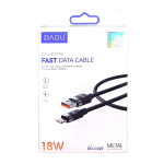 Cable Carga Rápida USB C a Lightning 18W 1M Dadu DC-C223