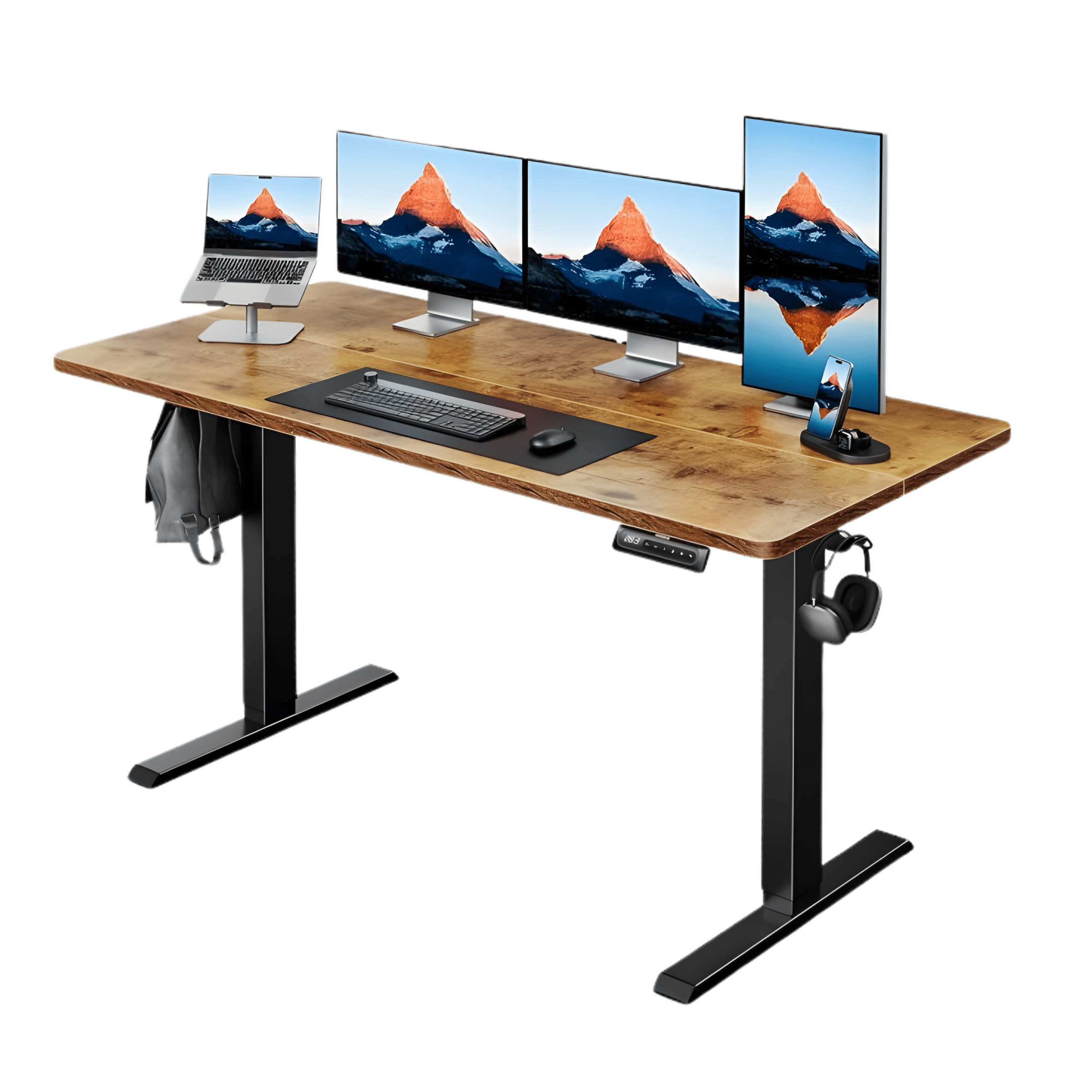 Escritorio Eléctrico Ajustable HUANUO HN55X24-WD