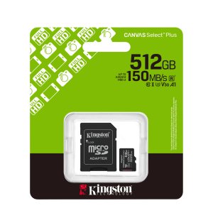 Memoria Micro SD 512GB Kingston Canvas Go Plus