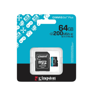 Memoria Micro SD 64GB Kingston Canvas Go Plus