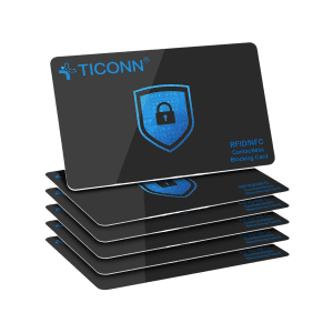 Tarjeta de bloqueo RFID y NFC TICONN