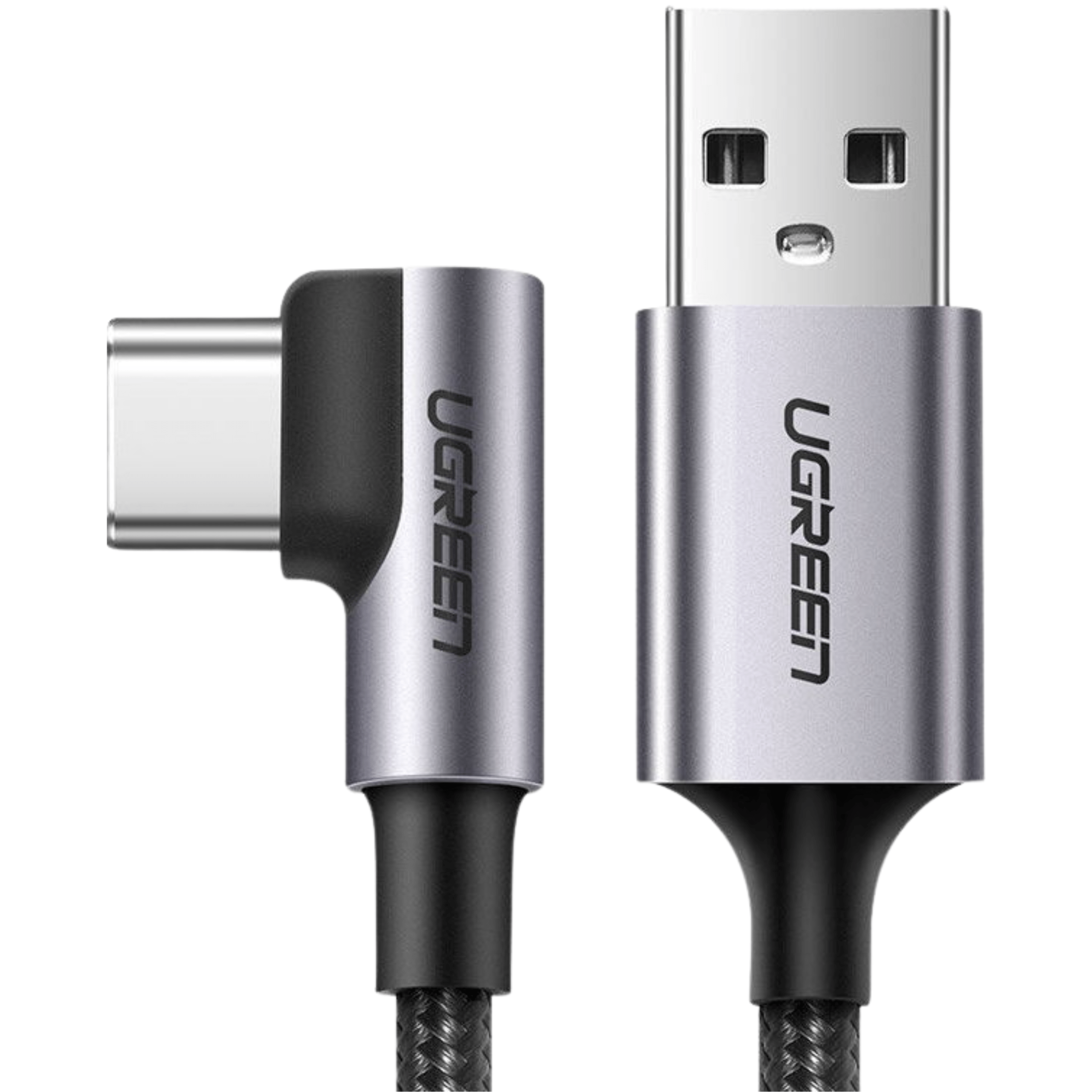 UGREEN Cable de Carga Rápida USB-A a USB-C de Ángulo de 90° - Imagen 2