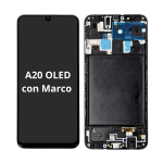 Cambio de Pantalla Samung A20 OLED con Marco