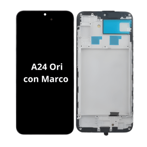 Cambio de Pantalla Samung A24 Ori con Marco