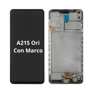 Cambio de Pantalla Samung A21S Ori con Marco
