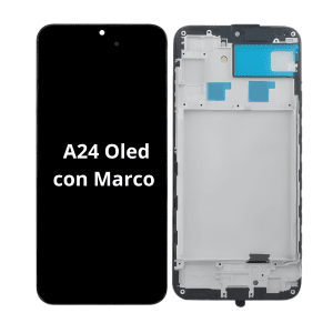 Cambio de Pantalla Samung A24 OLED con Marco
