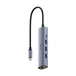 CUDY UH605 Hub USB C 5 Puertos en 1