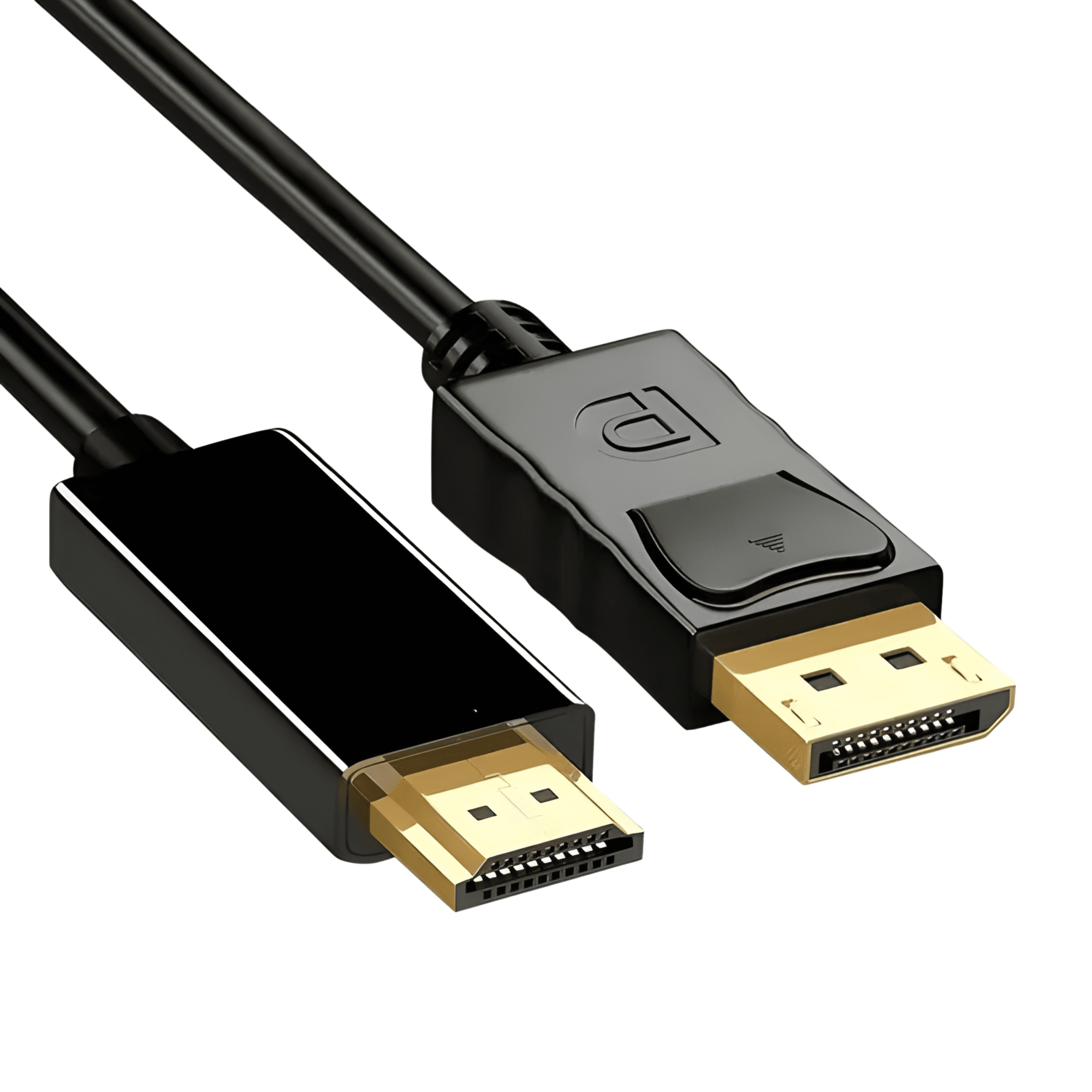 Cable DP-C A HDTV 4k Ultra HD 1.8M JEQANG JC-HD66 - Imagen 2