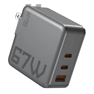 Adaptador de Pared USB C y USB A 67W