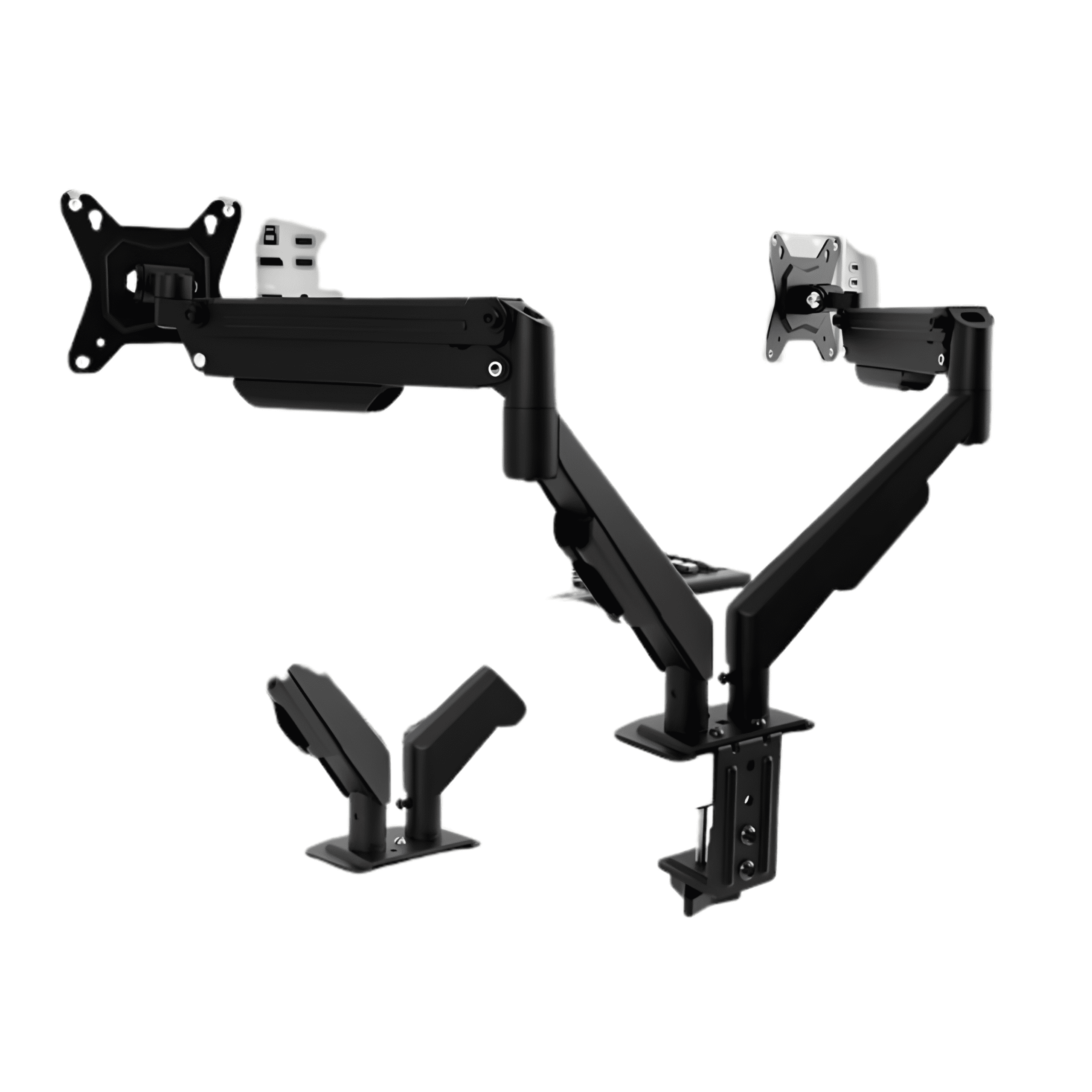 Soporte de Monitor Doble para Escritorio 13" a 32" KLIPXTREME KMM-410 - Imagen 4
