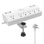 Regleta 12 en 1 para Escritorio 40W 13A
