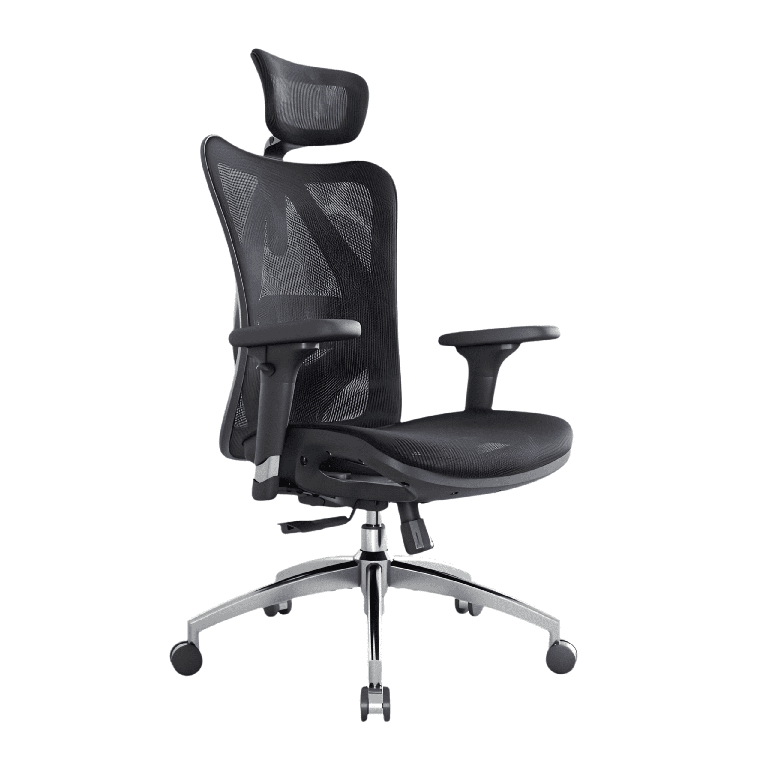 Silla de Oficina Ergonómica 43cm x 61cm x110cm 3D SIHOO M57 Negro