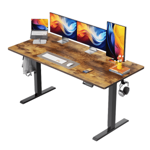 Escritorio Eléctrico 140cm x 72cm x 71cm Ajustable ERGEAR EGESD112V-US