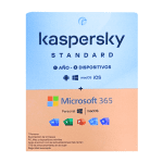 Programa Antivirus Standar + Microsoft 365 Personal  KASPERSKY