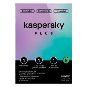 Programa Antivirus PLUS 3 PC KASPERSKY