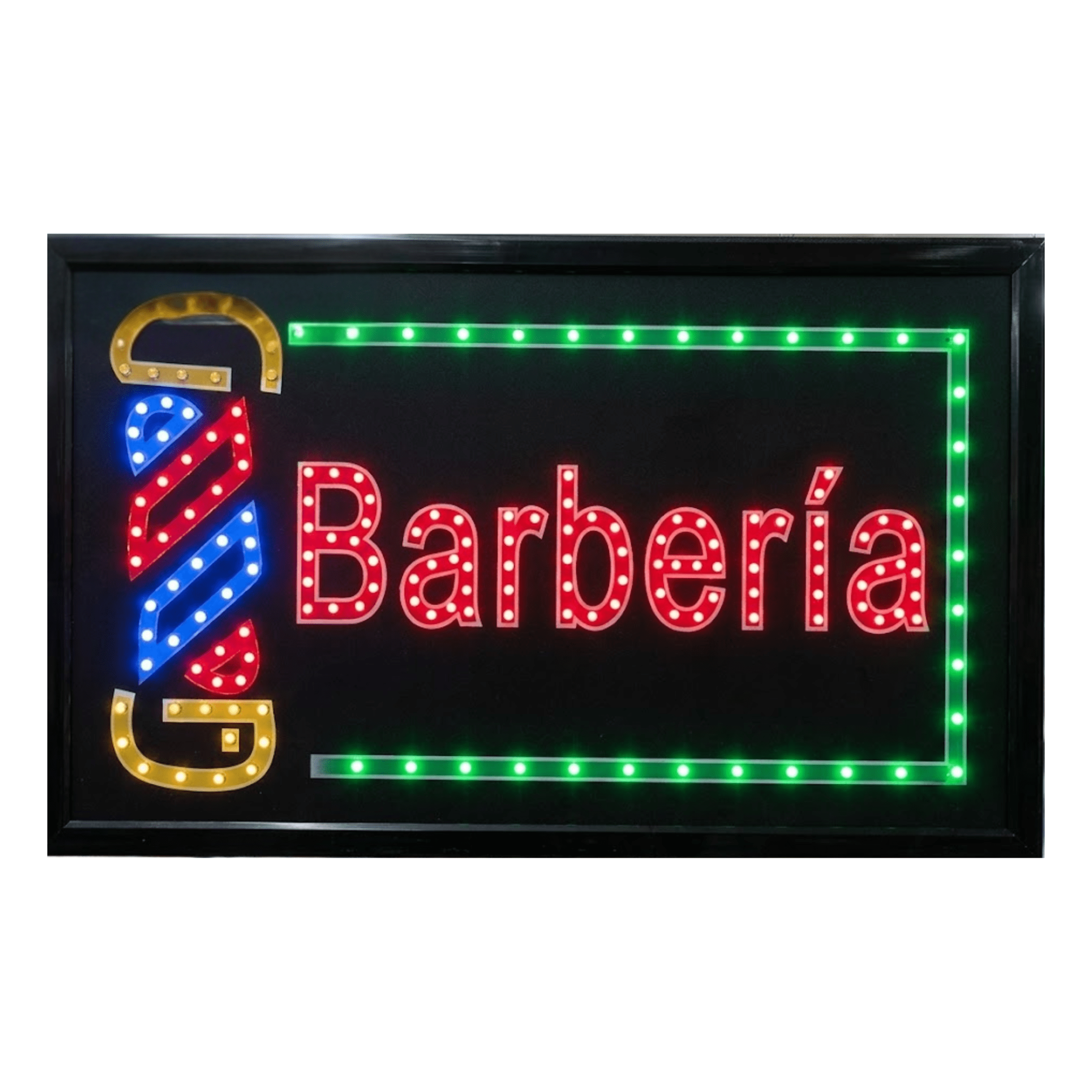 Letrero LED Neon Barbería