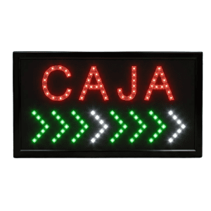 Letrero LED Neon Caja