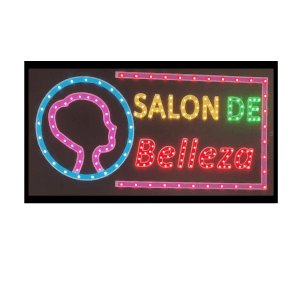 Letrero LED Neon Salón de Belleza