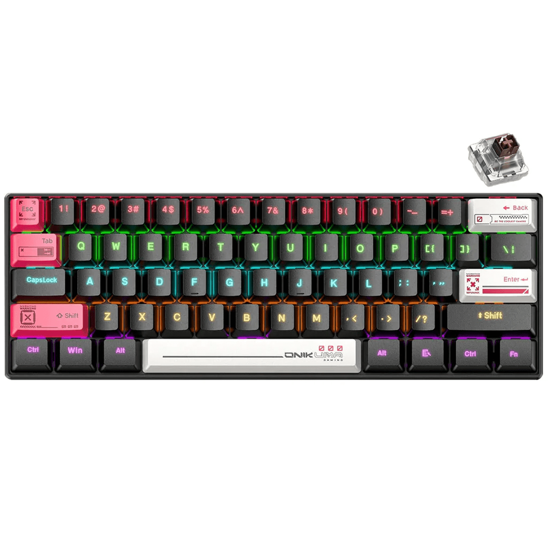 Teclado Mecánico RGB Inalámbrico Onikuma G55 - Imagen 2