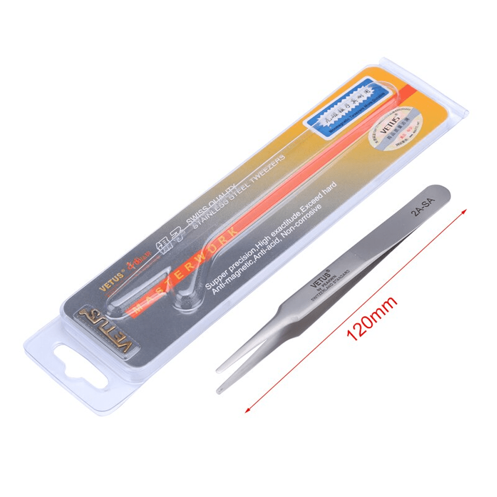 Pinza de Acero Inoxidable No Magnéticas Vetus 2A-SA - Imagen 3