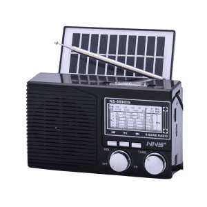 Radio Solar Portátil FM/AM/MP3/Bluetooth NS-6696S