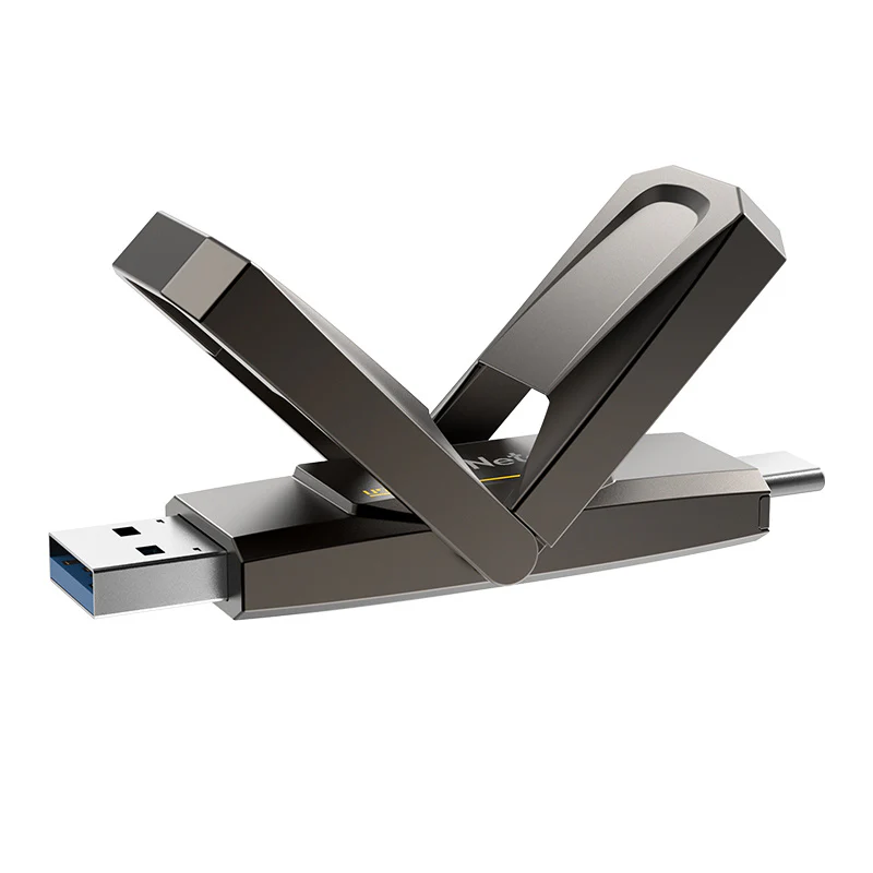 Memoria USB y Tipo C Netac US5 256GB