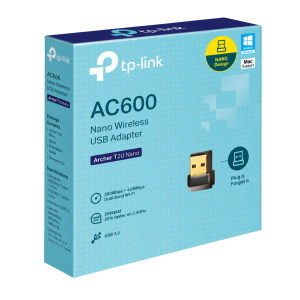 Adaptador USB Inalámbrico Archer T2U Nano AC600