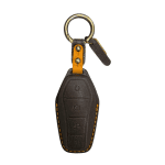 Estuche de Cuero Genuino para Llave de Carro BYD