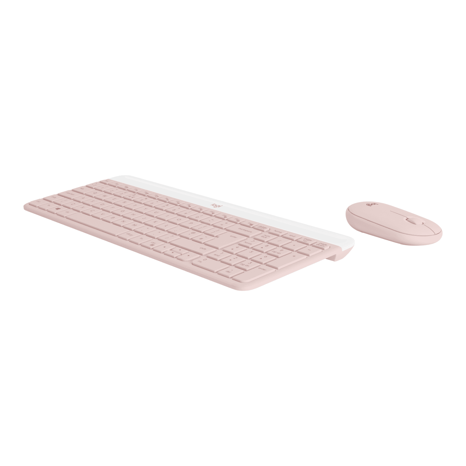 Combo Teclado y Mouse Inalámbrico USB Logitech MK470 Rosado Español - Imagen 3